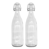 Botella de 1 Litro con Tapon Bisagra