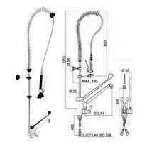 Grifo Ducha con Grifo Gerontológico Ducha - 2 Agua