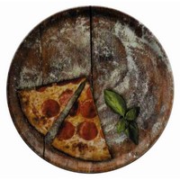 Plato Napoli Pizza 31 Cms. Slice Decor