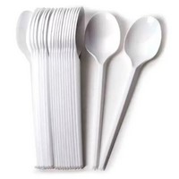 Cuchara Degustacion Blanca 100 Unidades.  Medidas: