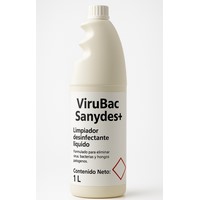 ViruBac SanyDes +, Desinfectante Multiusos, Botella de 1  | Covid 19 | Coronavirus | Desinfectante |