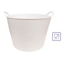 Capazo 14 Lts. Para Uso Alimentario Blanco