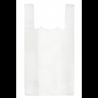 Bolsa Camiseta Blanca 40x50 G-200. Paq. 100 Uds.