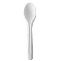 Cuchara Plastico Grande Blanca 16,5 Cms. 20x100 Ud
