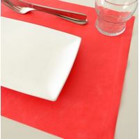 Mantel 30x40 Cms. Newtex Rojo. | Servicio de mesa | Tela sin Tejer | Lavable |