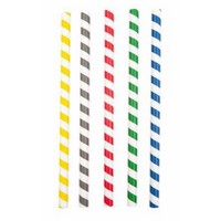 Caña recta Granizado 8x250 mm Colores 10x1000 Uds.