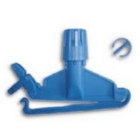 Pinza plástico Azul, sujeción mopas, , Peso aprox.