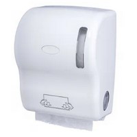 Dispensador FlashCel S-Cut ABS Blanco, AutoCut Secamanos | Mecha | Chemine | WC | Limpieza |