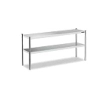Estante Doble Inox de Sobremesa 1500x350x700 mm