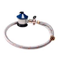 Kit Regulador 50 mbar con Rosca, Llave y Flexigaz