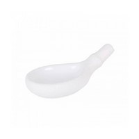 Plato Con Asa Blanco 30x16x5 Cms. Pura Sangre