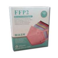 Mascarilla FFP2 Paquete 10 Uds.Colores Surtidos. | Coronavirus | EPI | Covid |